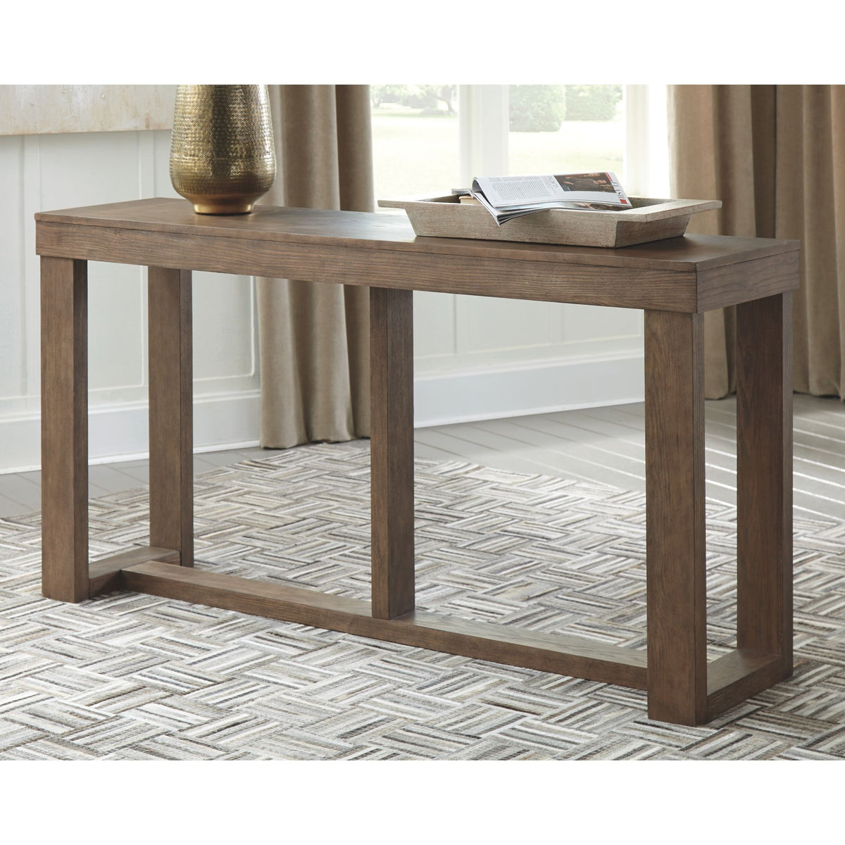 Cariton Sofa Table - Gray