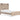 Senniberg Queen Panel Bed - Light Brown/White